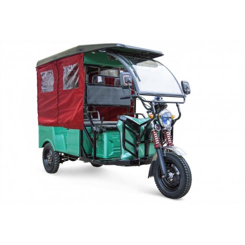 Трицикл Rutrike Рикша 60V 1000W красный