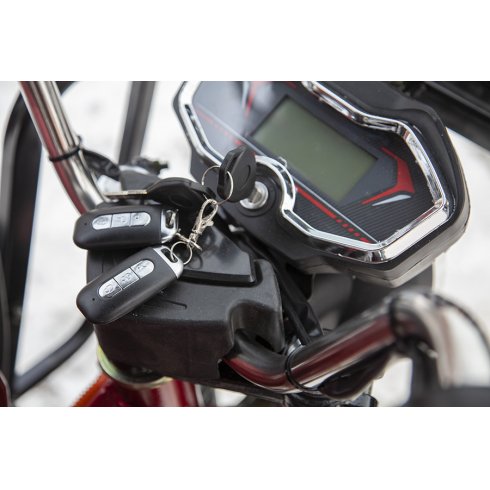 Трицикл Rutrike Рикша 60V 1000W синий