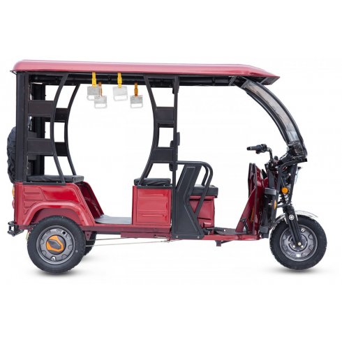 Трицикл Rutrike Рикша 60V 1000W красный