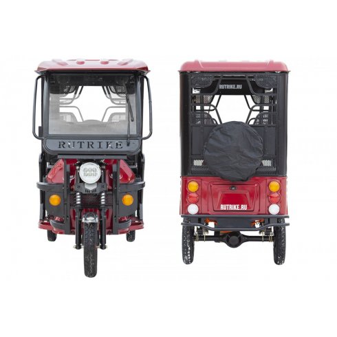 Трицикл Rutrike Рикша 60V 1000W синий