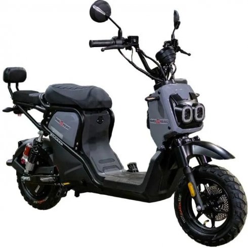 Электроскутер AVM.Plus Zoomer (серый)