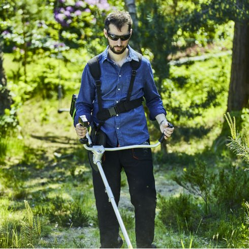 Триммер GreenWorks GD40BCB 40 В (2105707)