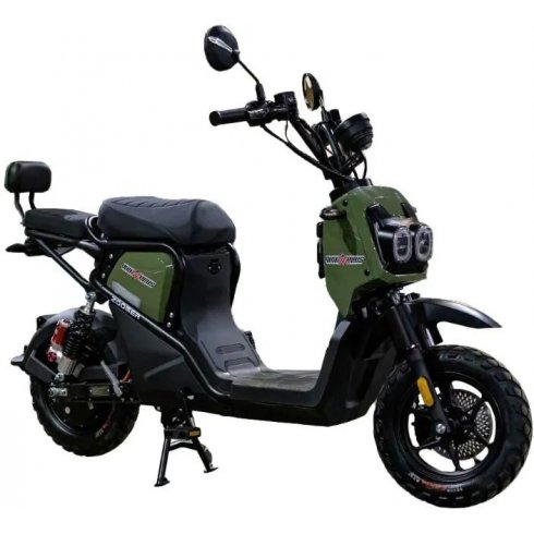 Электроскутер AVM.Plus Zoomer (зеленый)