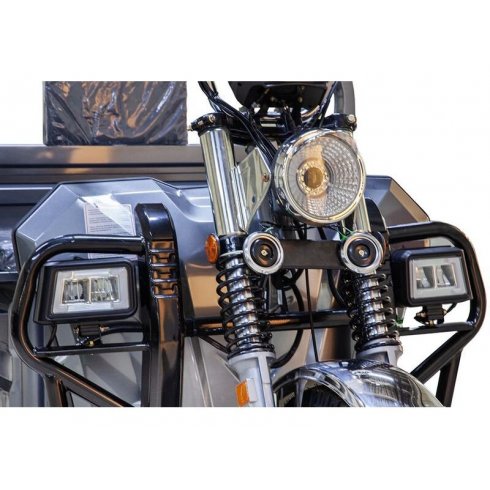 Трицикл Rutrike Эксперт ПРО Плюс 2200 серый