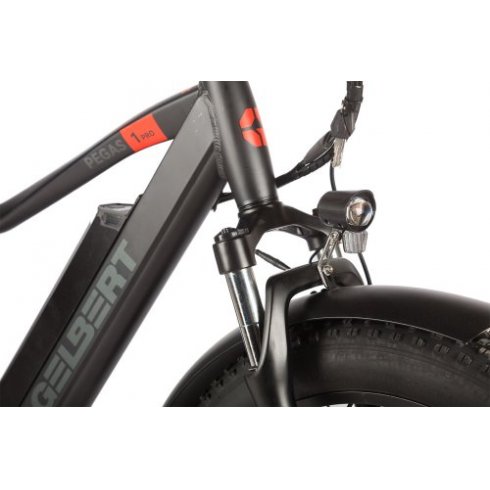 Электровелосипед Gelbert Pegas 1 PRO бежевый