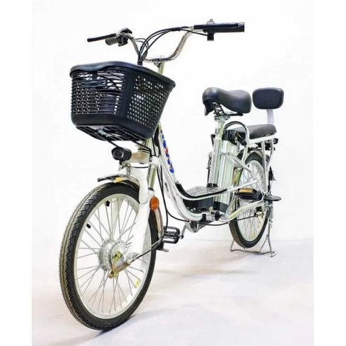 Электровелосипед Green Camel Транк R20 Alum серебристый (60v10Ah)