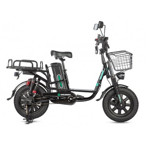 Электровелосипед Gelbert Khan Monster 2 черный