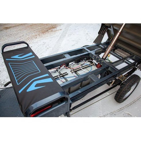 Трицикл Rutrike Титан 2000 ГИДРАВЛИКА 60V 1500W синий