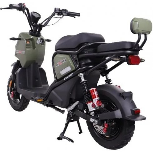 Электроскутер AVM.Plus Zoomer (зеленый)