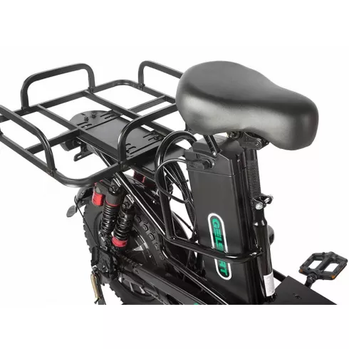 Электровелосипед Gelbert Khan Monster 1 черный