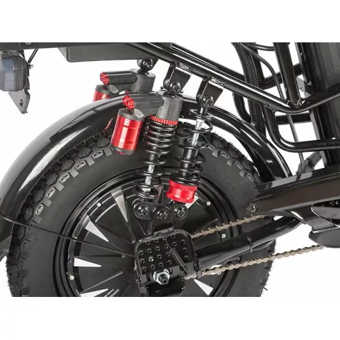 Электровелосипед Gelbert Khan Monster 1 черный