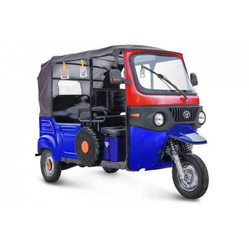 Трицикл Rutrike Рикша NEW 60V 1800W красный