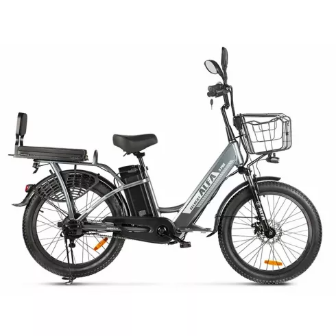 Электровелосипед Gelbert ALFA 3 PRO серый