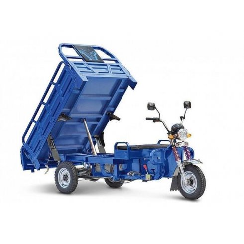 Трицикл Rutrike Титан 2000 ГИДРАВЛИКА 60V 1500W синий