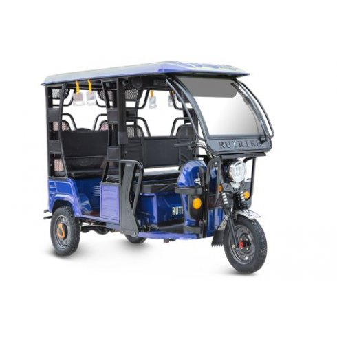 Трицикл Rutrike Рикша 60V 1000W синий