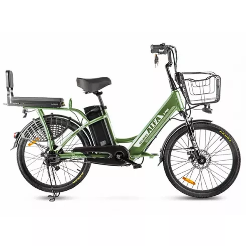 Электровелосипед Gelbert ALFA 2 PRO зеленый