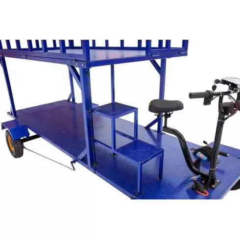 Тележка платформенная аккумуляторная RuTrike ПАЛИСАД ЯРУС