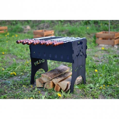 Мангал Сучасны Грыл Турист 3 мм