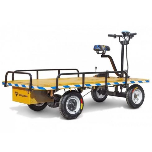 Тележка платформенная аккумуляторная RuTrike СКЛАД 2500