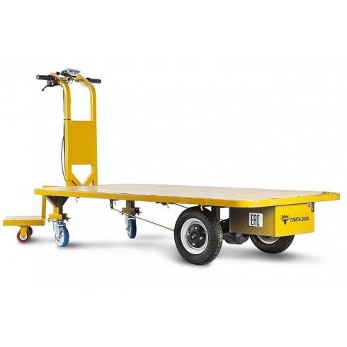 Тележка платформенная аккумуляторная RuTrike ПЛИТА 2000