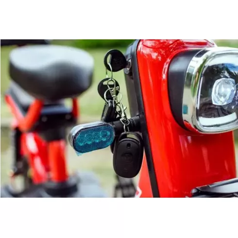 Электроскутер AVM Delta Pro (красный)