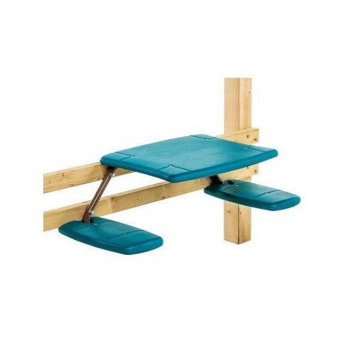 Столик с сиденьями KBT Пикник бирюза
