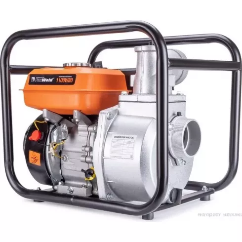 Мотопомпа бензиновая FoxWeld 1100W80