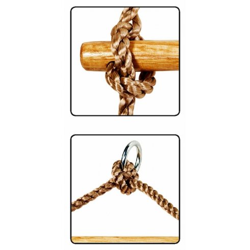 Лестница веревочная КВТ Light PP (180 см, 5 ступенек)