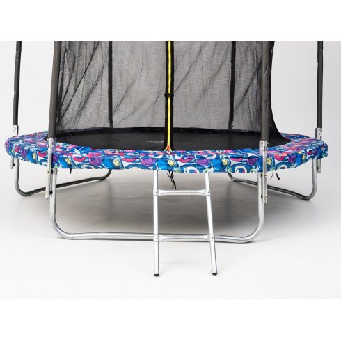 Батут с защитной сеткой Calviano 8ft Inside Master Smile 252 см