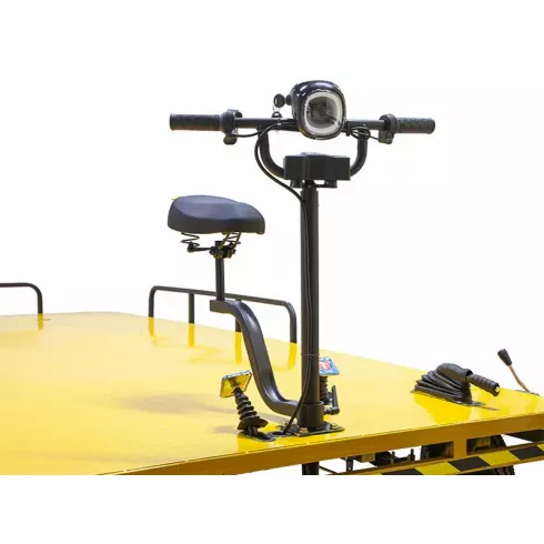 Тележка платформенная аккумуляторная RuTrike СКЛАД 3000 NEW