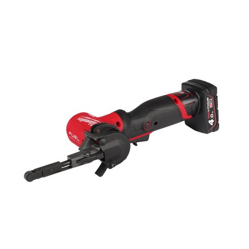 Аккумуляторная ленточная шлифмашина Milwaukee M12 FBF10-402B