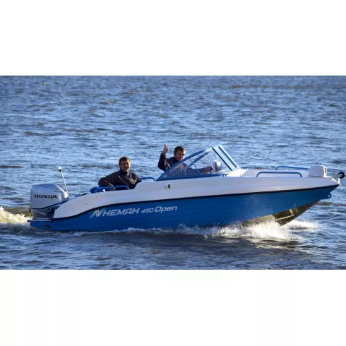 Стеклопластиковый катер Wyatboat Neman-450 Open