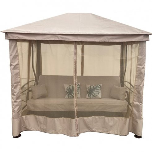 Качели-шатер МебельСад Сиеста Премиум с4270 (бежевый)