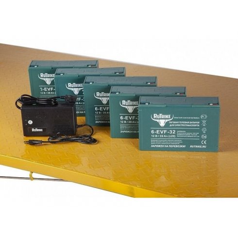 Тележка платформенная аккумуляторная RuTrike ПЛИТА ЛИФТЕР 1800