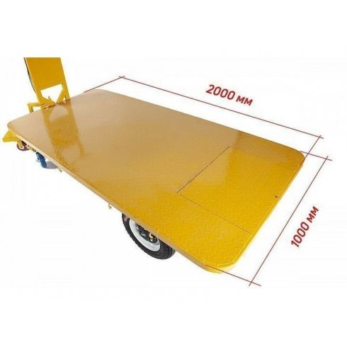 Тележка платформенная аккумуляторная RuTrike ПЛИТА 2000