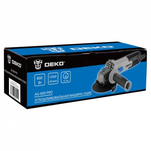 Углошлифовальная машина Deko AG-800 PRO (081-1024)