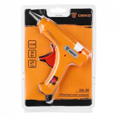 Термопистолет клеевой Deko GG-30 SET2 (084-1093)