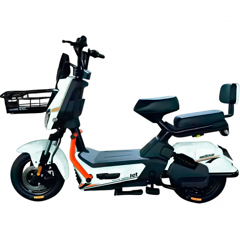 Электроскутер AVM.Plus Jet (белый)