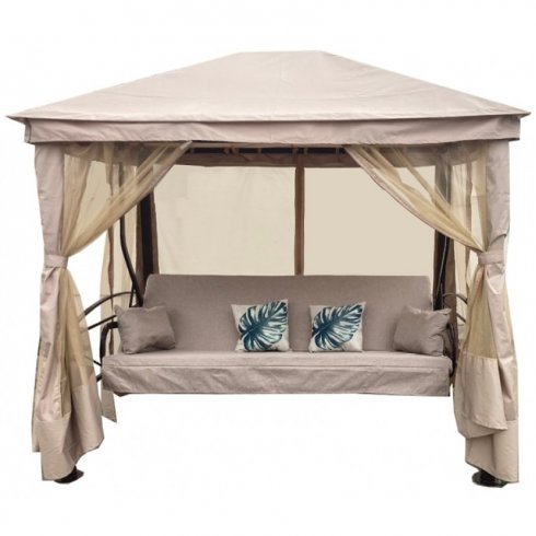 Качели-шатер МебельСад Сиеста Премиум с4270 (бежевый)