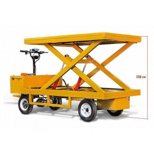 Тележка платформенная аккумуляторная RuTrike ПЛИТА ЛИФТЕР 1800