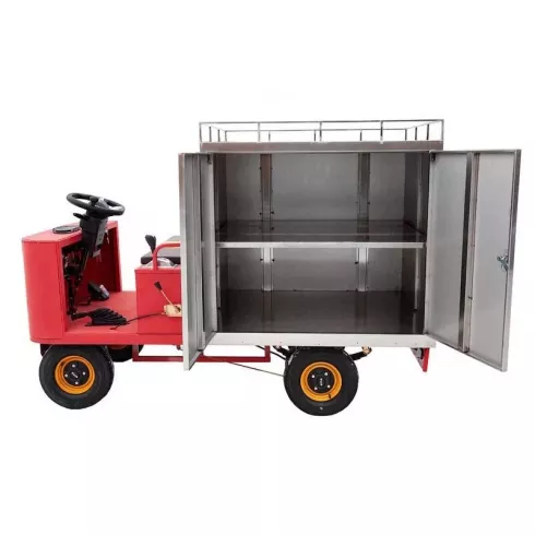 Тележка платформенная аккумуляторная RuTrike КАРА КУНГ