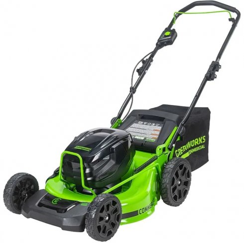 Газонокосилка аккумуляторная GreenWorks GC82HPLM51 (2518907)