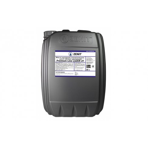Масло моторное синтетическое Zenit Premium Line Lazer 2T (20 л)
