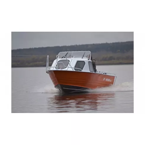 Алюминиевый катер Wyatboat Неман 500 каютный