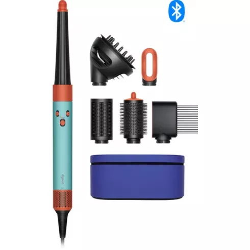 Фен-стайлер Dyson Styler Airwrap Complete Long Multi Hair HS08 (Ceramic Patina/Topaz) с переходником на евровилку
