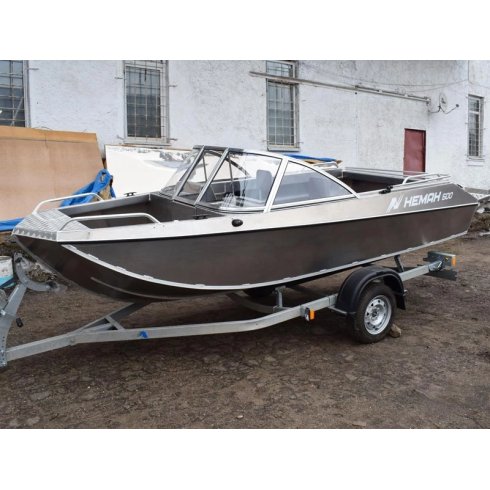 Алюминиевый катер Wyatboat Неман 500 DC без покраски