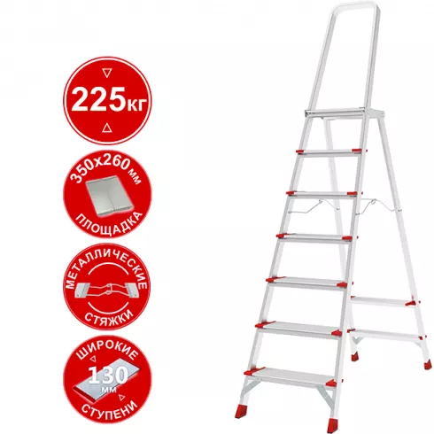 Стремянка профессиональная Новая Высота NV3137 (3137107)