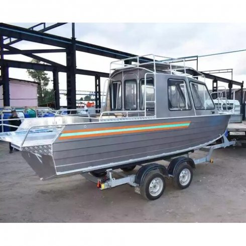 Алюминиевый катер Wyatboat-660 CABIN