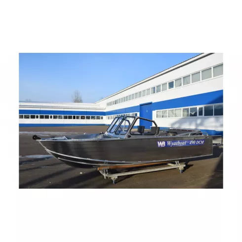 Алюминиевый катер Wyatboat-490 DCM PRO