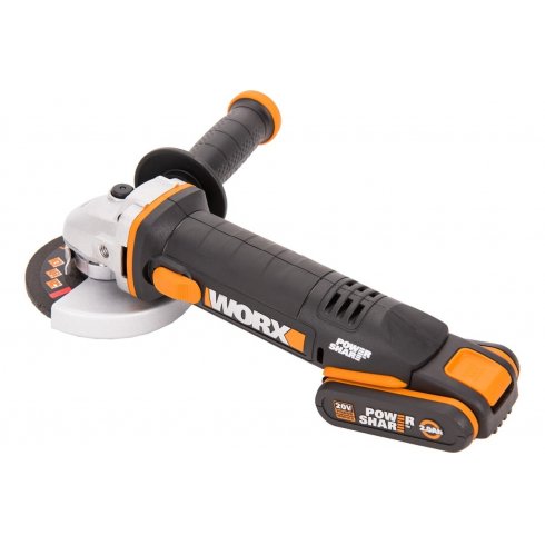 Угловая шлифмашина аккумуляторная Worx WX800